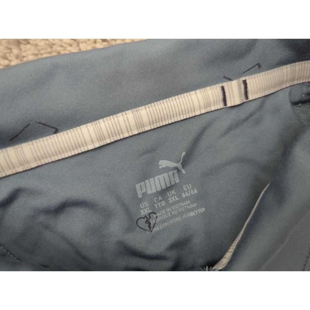 Grey Rock Golf Club Polo Shirt Mens XXL Short Sleeve Puma Blue Athletic‎ - Picture 3 of 10